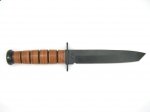 Nóż KA-BAR skórzana rączka kydexowa pochwa (1211)