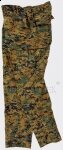 Spodnie bojówki wojskowe USMC marpat.