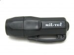 Latarka mini z klipsem czarna Mil-TEC