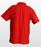 Koszulka POLO ratownicza z haftem czerwona.