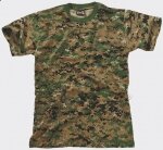 T-shirt - koszulka wojskowa USMC MARPAT.